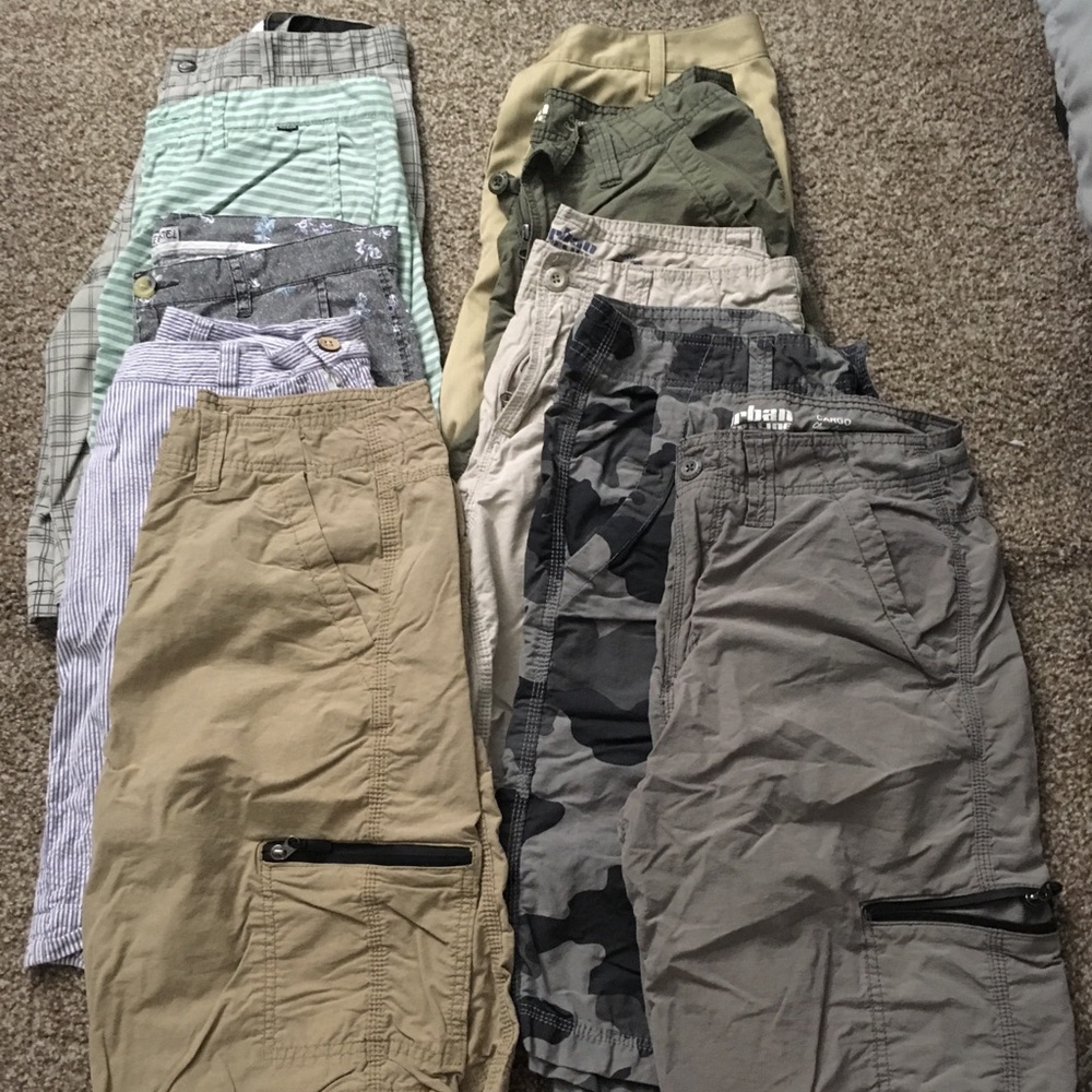 Lot of men’s shorts